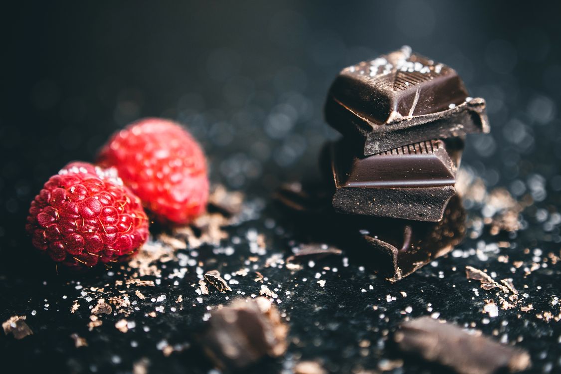 dark chocolate truffles